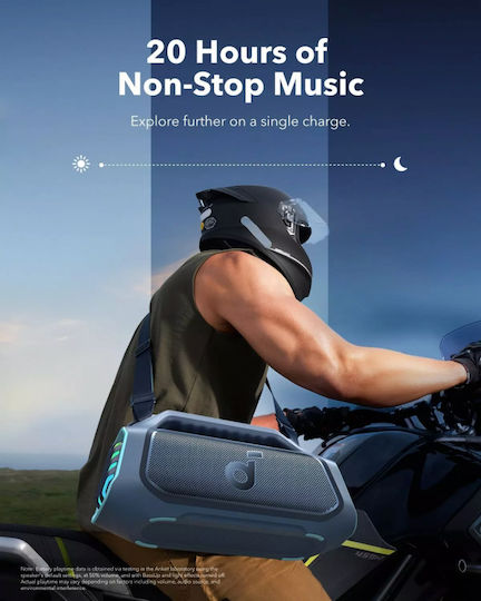 Anker Soundcore Boom 2 Plus Boxă Bluetooth Rezistentă la Apă 140W cu Durată a Bateriei de Până la 20 de Ore Albastră