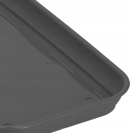 Kadax Topfplatten Kunststoff Grau 60x14.9cm