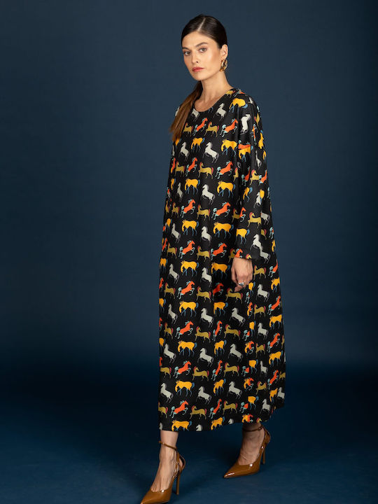 Summer T-Shirt Dress Black