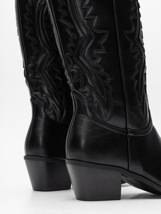 Women's Cowboy Boots Black