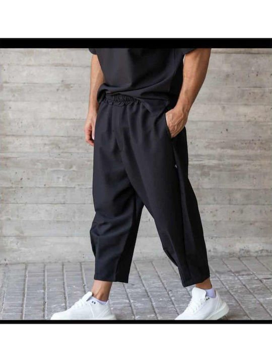 Pantaloni Bărbați Relaxed Fit Negru