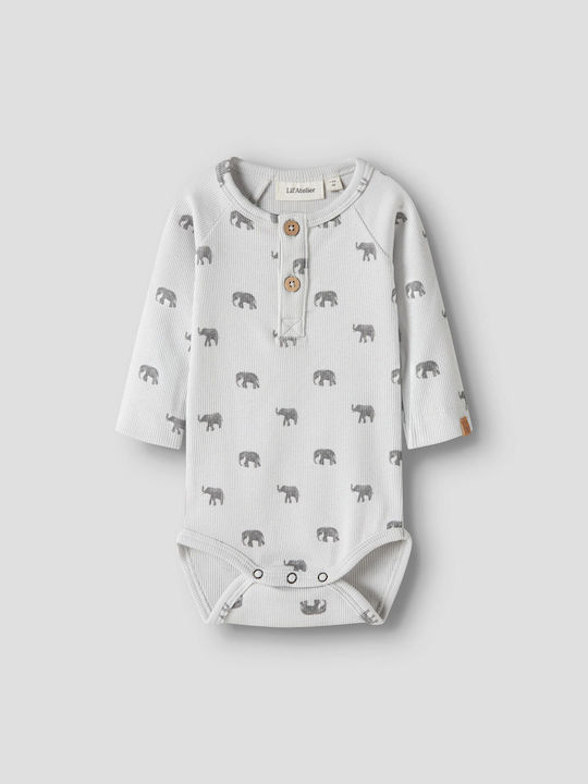 Lil' Atelier Grey Bodysuit