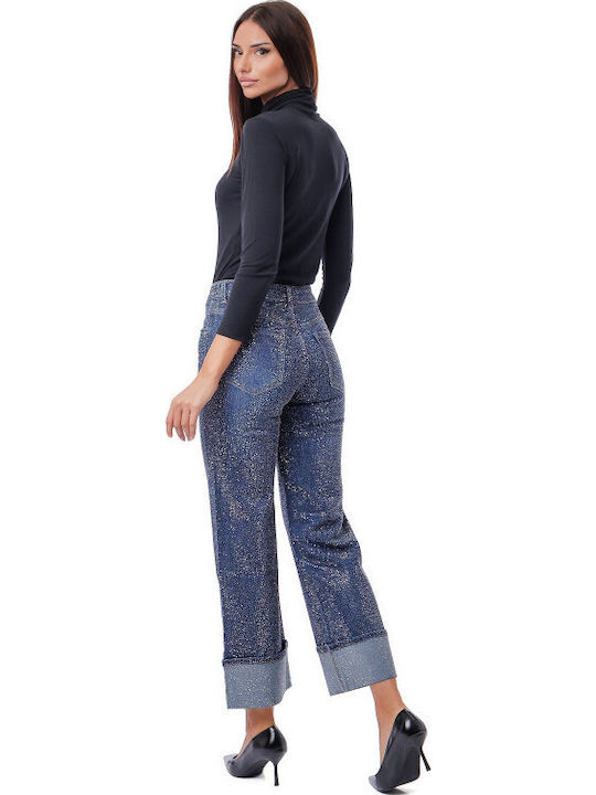 High Rise Women's Jean Pants in Straight Leg Style