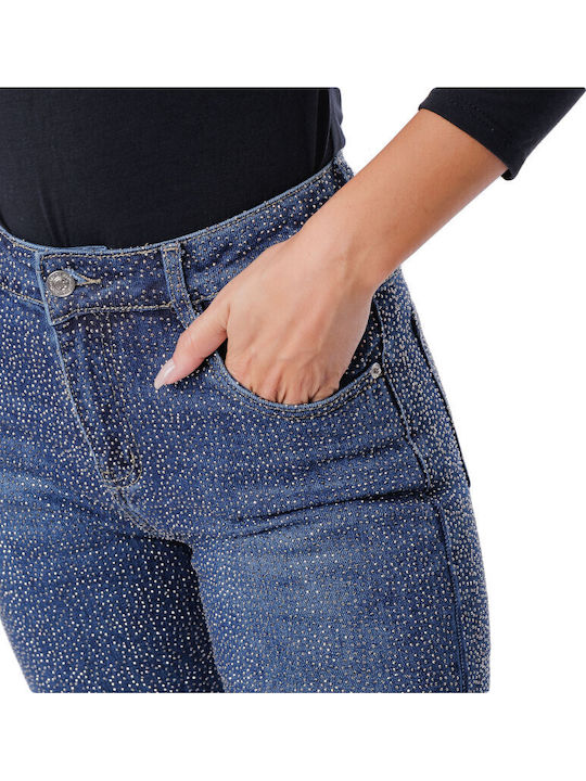 High Rise Women's Jean Pants in Straight Leg Style