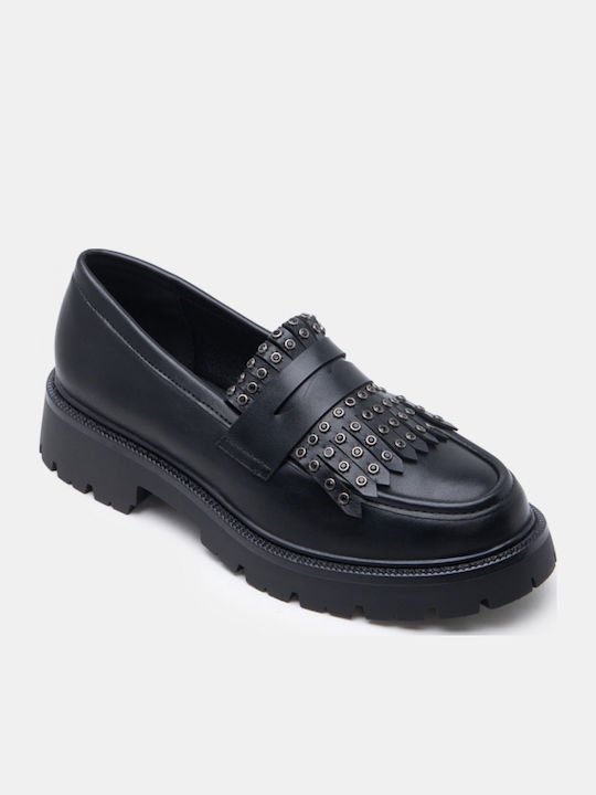Women's Loafers in Black Color