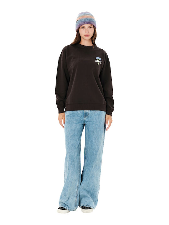 Women's Sweatshirt Coffee Brown