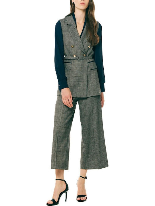 Damen Weste Blau