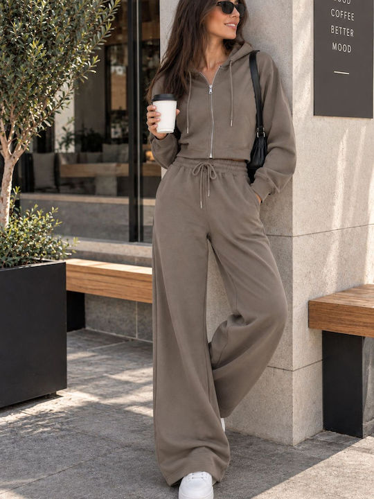 Grey Sweatpants Set