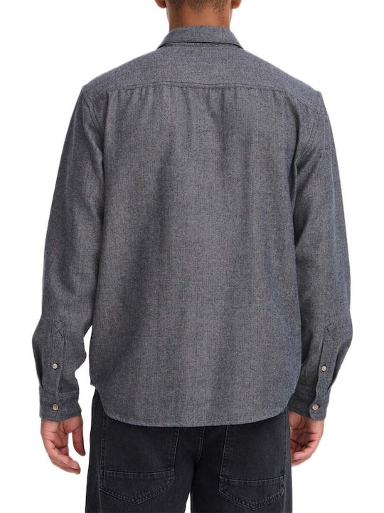Blend Long Sleeve Shirt In Regular Fit Blue