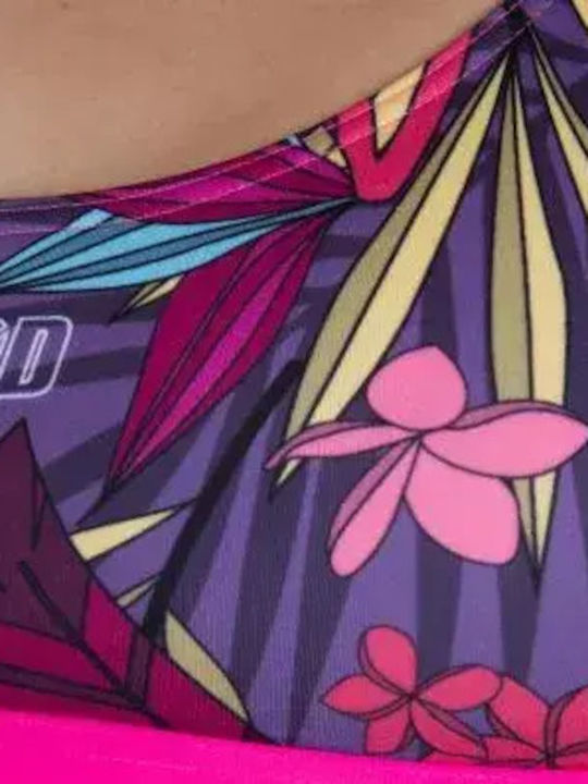 Top Bikini Floral Tropical