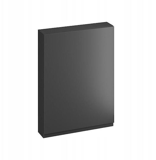 Cersanit Badezimmerschrank 59.4x14.1x80cm Grau
