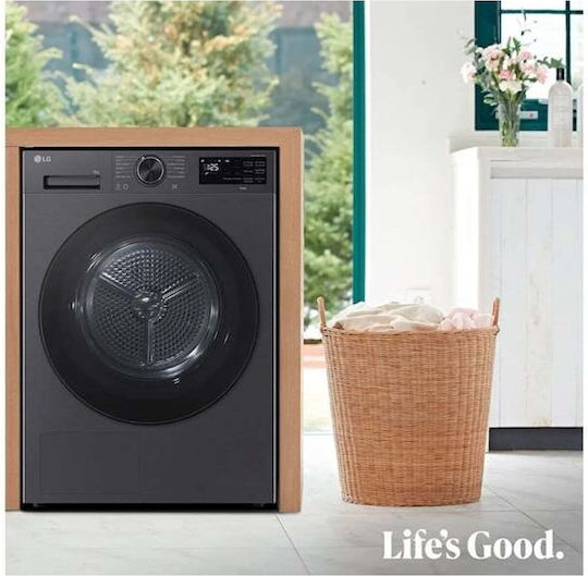 LG RHX5009TBB Uscător de rufe 9kg cu Pompă de căldură