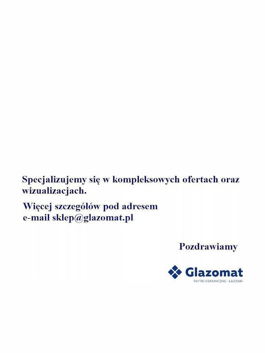 Cersanit Миксер Батерия За Баня Термостатичен Пълен Комплект Сребрист