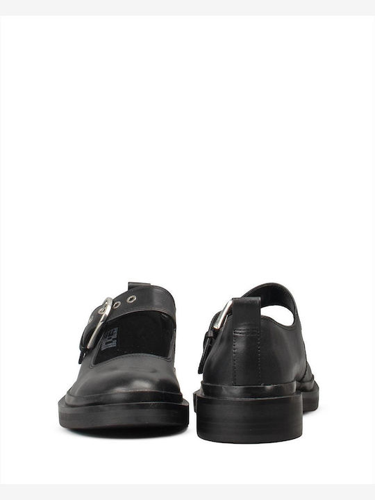 Bar Black Heels