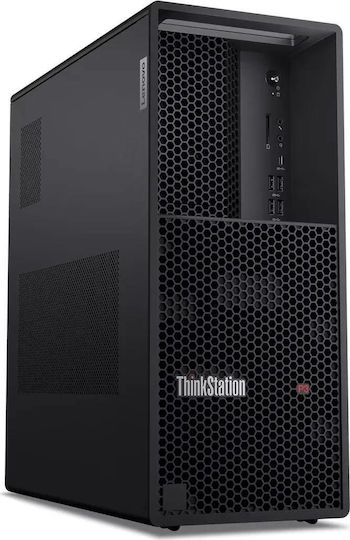 Lenovo ThinkStation P3 Tower Gen 2 Desktop PC Ultra 7-265K 64GB DDR5 1TB SSD RTX 4000 Ada Windows 11 Pro με Tastatur (DE)