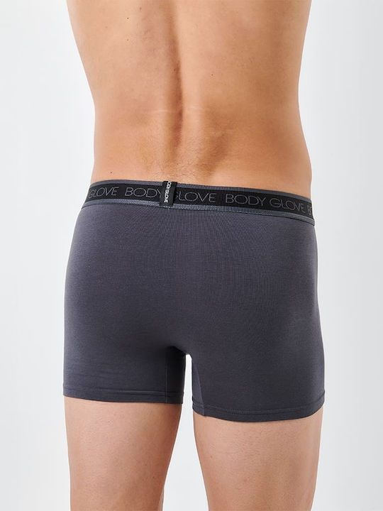 Men's Boxers Black-denim Blue-grey 3Pack