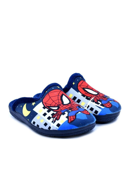 Spiderman Kinderhausschuhe Blau