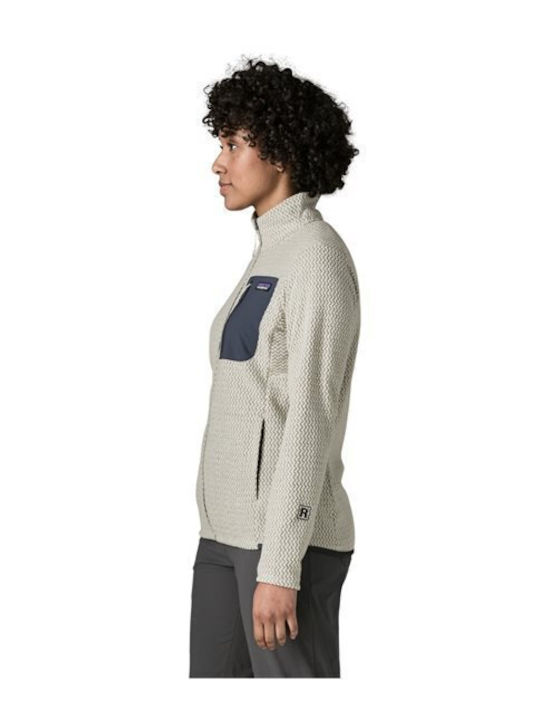 Herren Fleecejacke Weiß