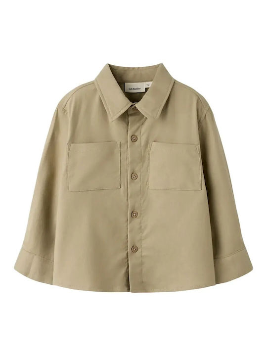 Kids Long-Sleeved Shirt Green