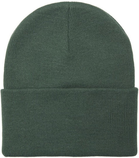 Beanie Căciulă bărbătească tricotată în culoare verde