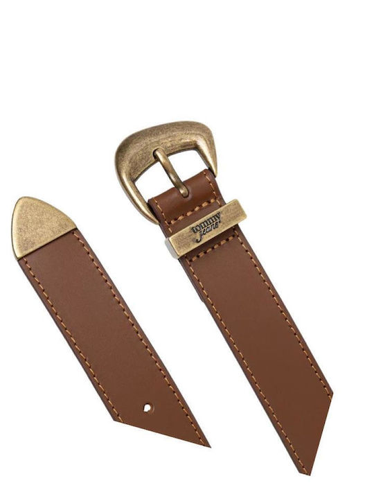 Tommy Hilfiger Δερμάτινη Γυναικεία Ζώνη Καφέ Tommy Hilfiger Δερμάτινη Γυναικεία Ζώνη Καφέ