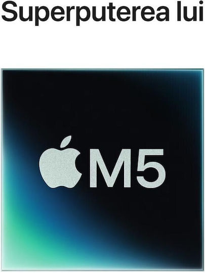 Apple MacBook Pro 14.2" IPS Ecran Retina 120Hz (M5 Max-18-Core/64GB/2TB SSD) Argintiu (Tastatură UK)