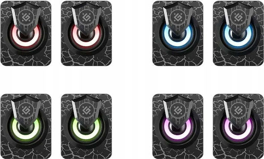 Defender Onyx 2.0 Ηχεία Υπολογιστή 2.0 με Ισχύ 6W Γκρι