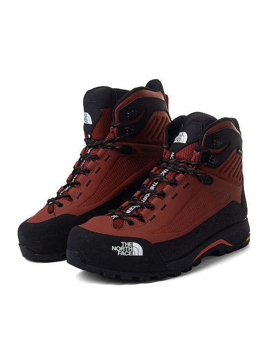 The North Face Verto Bocanci de Drumeție Pentru Bărbați Impermeabili Cu Membrană Gore-Tex Roșii