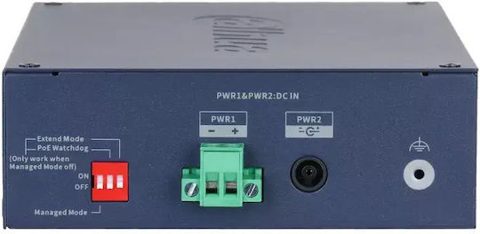 Dahua CHS4210-8GT-110 Управляем L2 PoE++ Суич с 10 Gigabit (1Gbps) Ethernet порта и 2 SFP порта