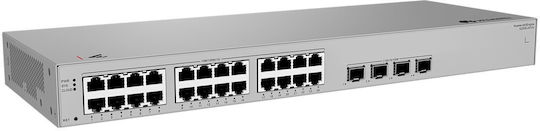 Huawei eKit 220S Управление на L2 Switch с 24 Портове Гигабитови (1Gbps) Ethernet и 4 SFP Портове