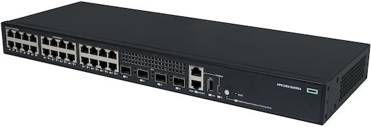 Aruba NW CW 2150 Verwalteter L3 Schalter mit 24 Gigabit (1Gbps) Ethernet-Ports und 4 SFP-Ports