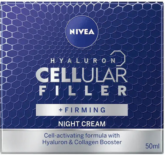 Nivea Hyaluron Cellular Filler + Pachet Cremă de Zi Tonifiere Spf 15 50 Ml + Cremă de Noapte 50 Ml