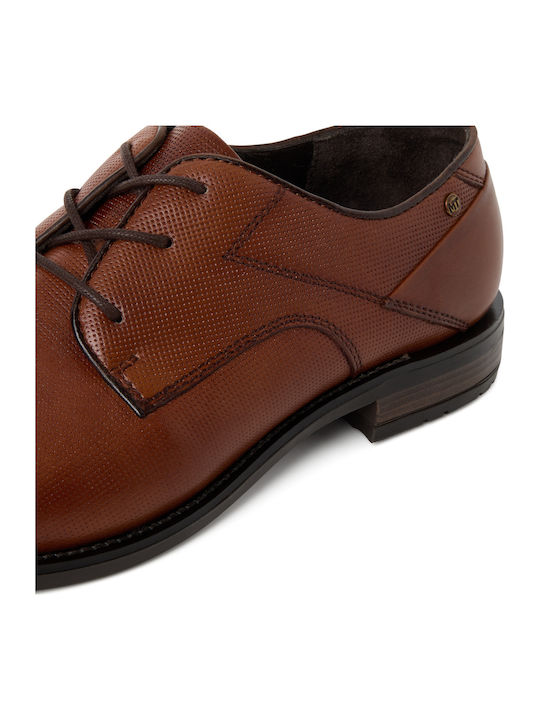 Leather Men's Casual Shoes Brown