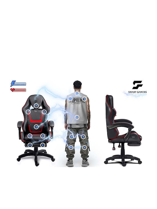 Sofotel Specter Scaun Gaming din Piele Sintetică cu Suport de Picioare