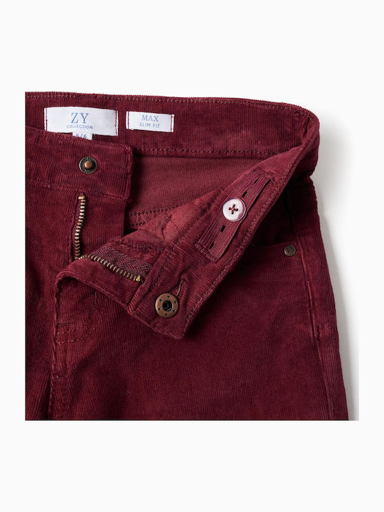 Kinderhose Zeigenfolge Burgundisch