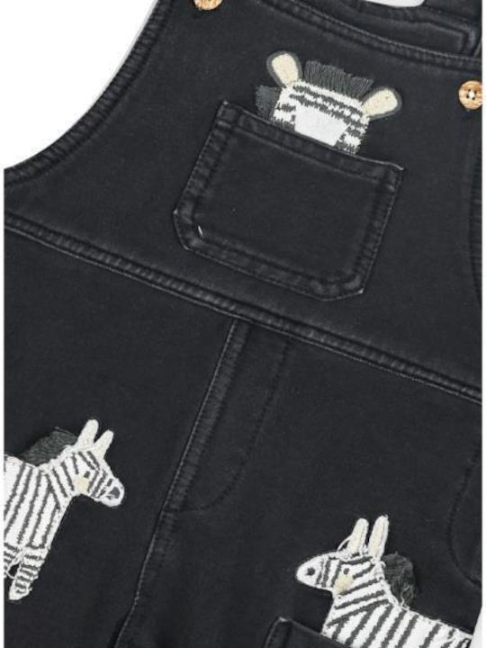 Energiers 111244840 Baby-Strampler Schwarz Denim