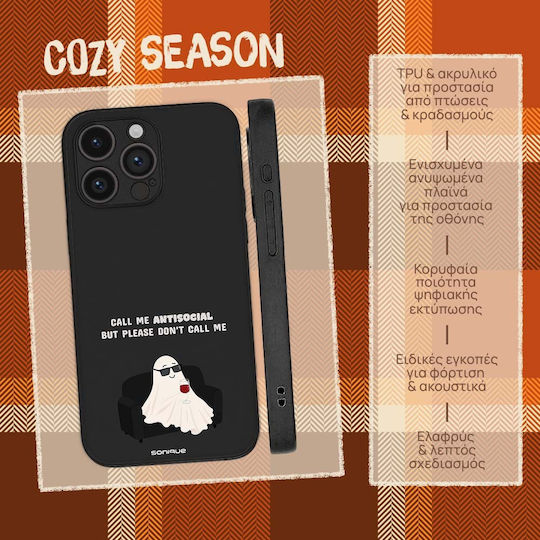 Sonique Cozy Season Series Handyhülle Motorola Edge 30 Neo 5G Antisocial