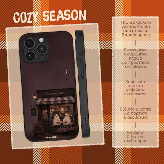 Калъф Sonique Cozy Season Series Motorola Edge 40 Neo 5g Ghost Cafe