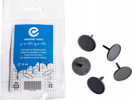 Creative Tools Βάσεις Στήριξης 30 Mm Σετ 5 Τεμαχίων