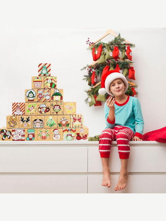 Advent Calendar Diy Fillable DIY Χάρτινο