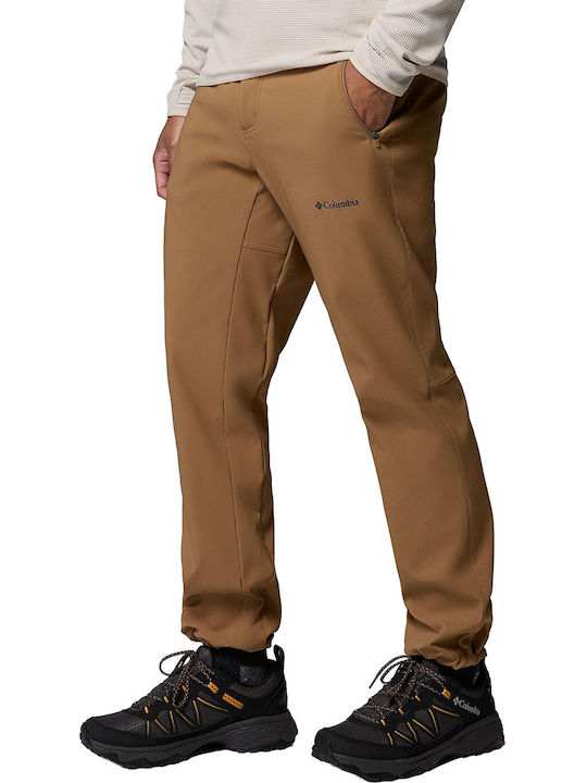 Columbia Hike Men's Long Hiking Pants Brown