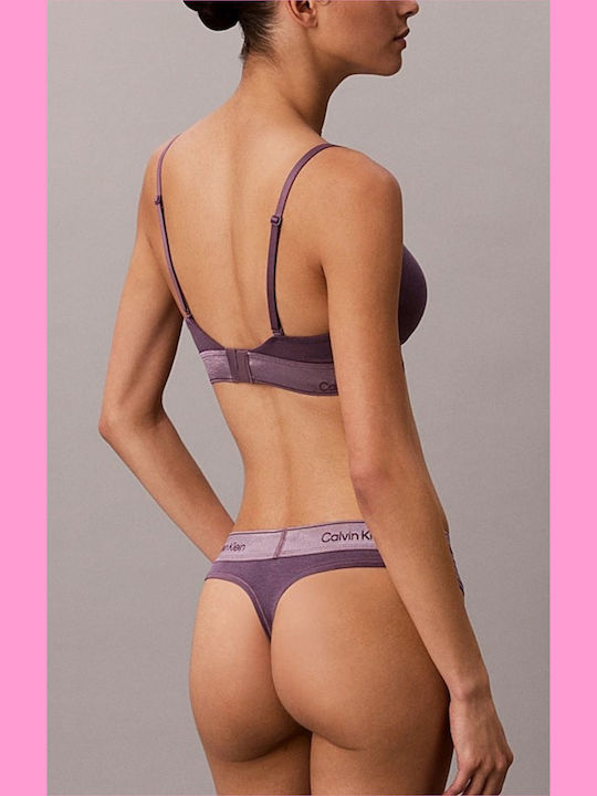 Calvin Klein Icon Baumwolle Modal Triangle Bralette Bralette