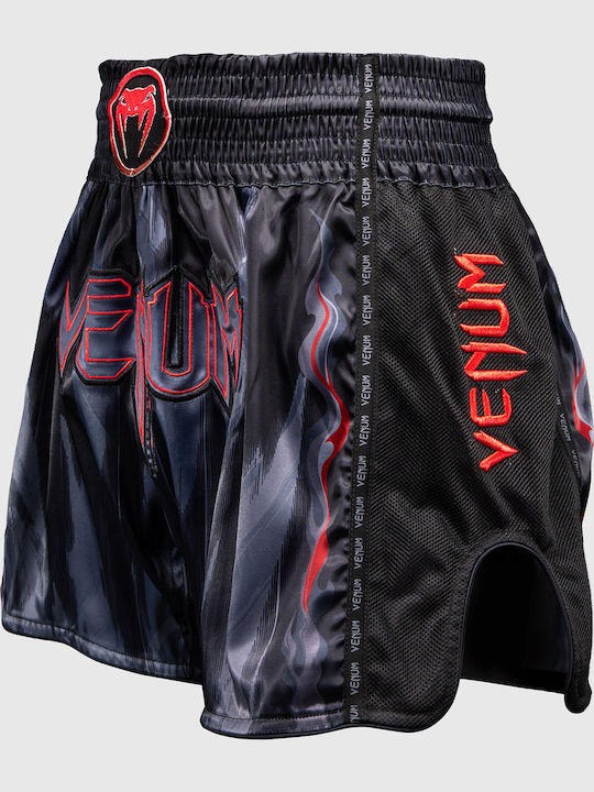 Venum Demon Muay Thai Shorts Black Grey