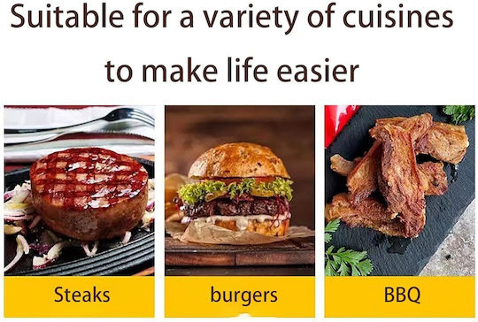 Presă pentru Burgeri / Carne din Lemn