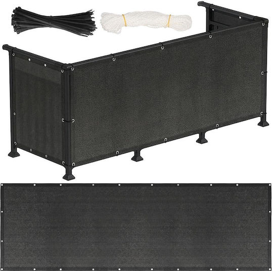 Plasă / Pânză De Umbrire Gri 1x3m 180gr/m²