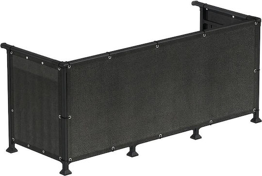 Plasă De Umbră Gri 0.9x5m 180gr/m²