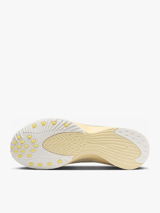 Nike Air Superfly Lx Pantofi Sport din Piele cu Păr de Ponei Sail Galben Deschis