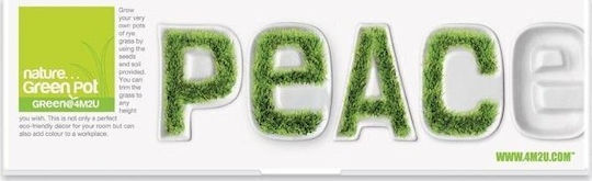4M Set de creație pentru decorarea grădinii Peace pentru copii