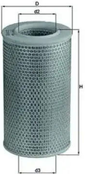 Filtru De Aer Original Mahle Lx 611