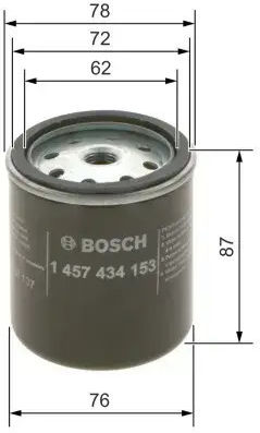 Bosch Fuel Filter 1 457 434 153